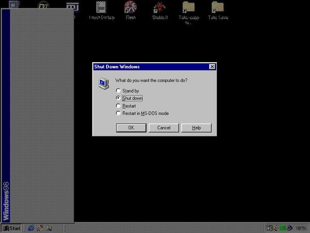 Windows 98 weird bug 5