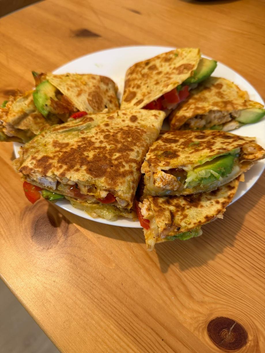 quesadillas