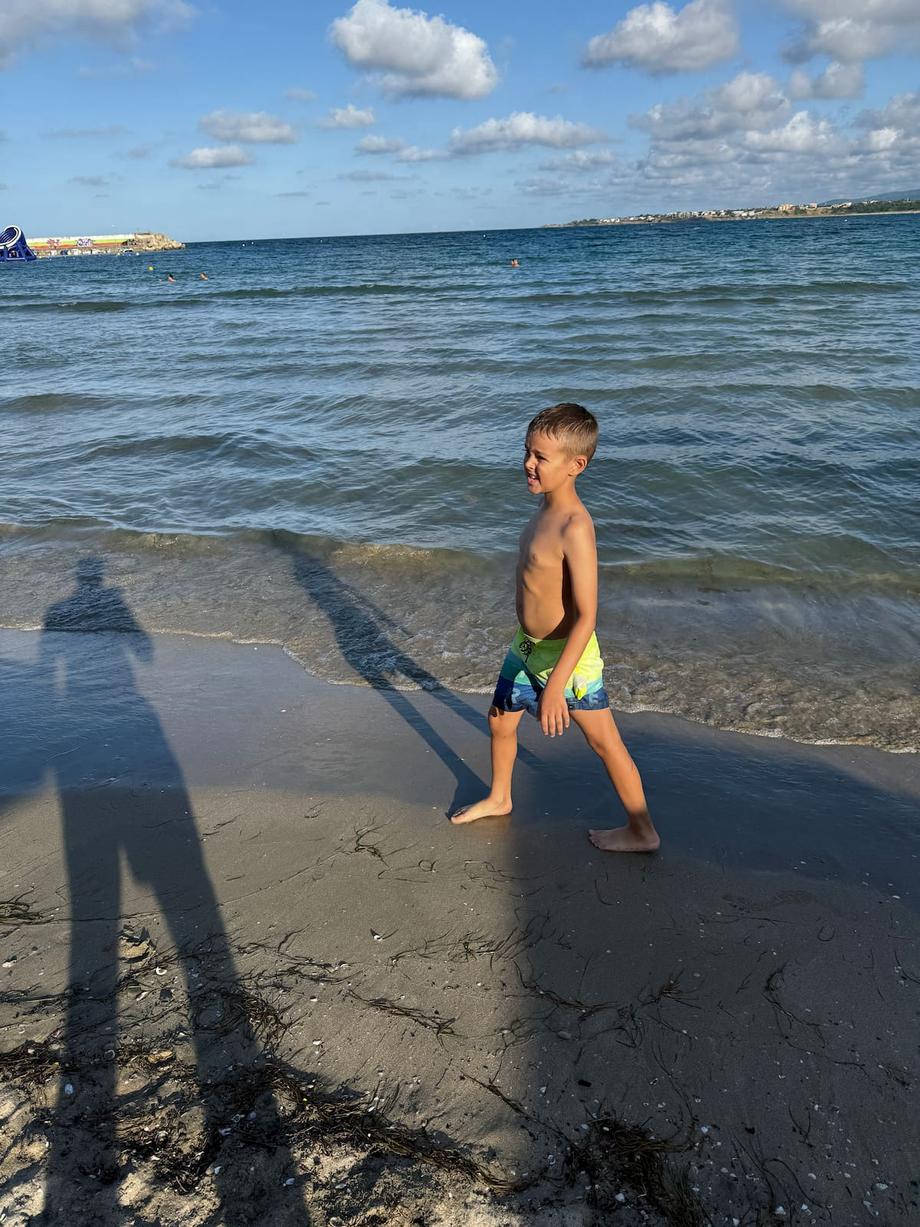 Anton at the Kiten beach