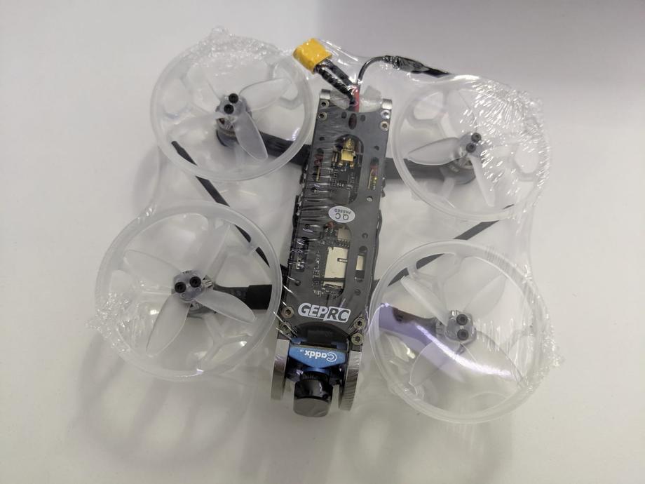GEPRC CinePro wrapped in plastic