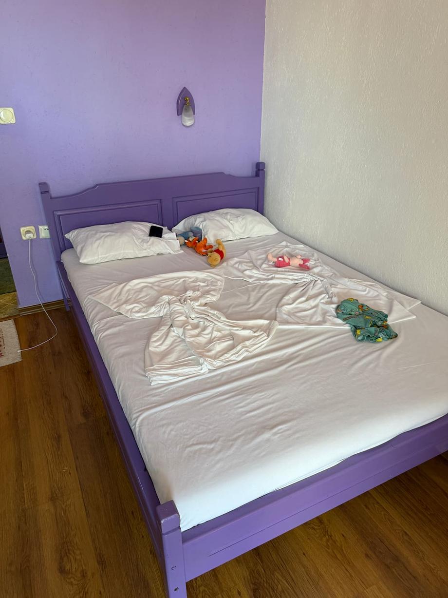 Our cheeky hotel room