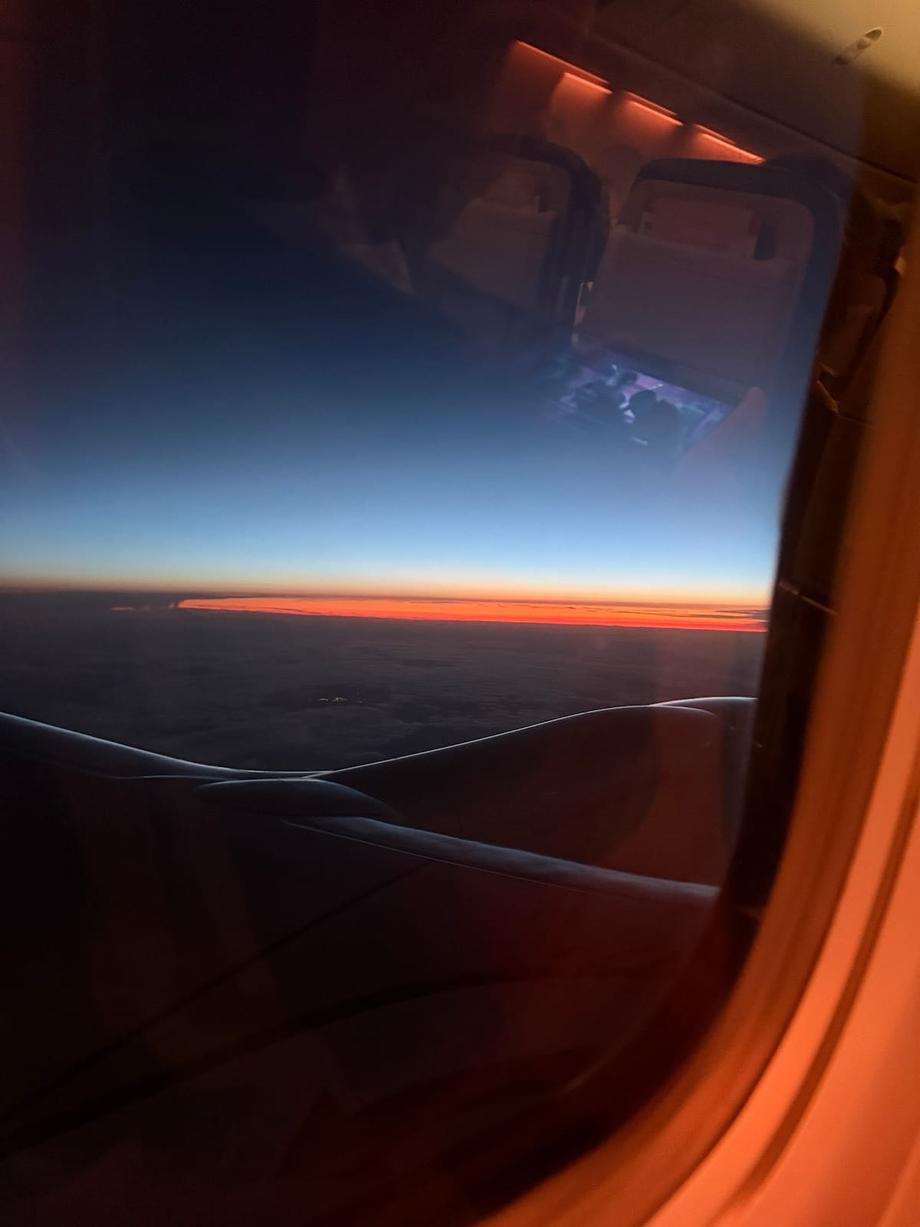 Flying home to Finland