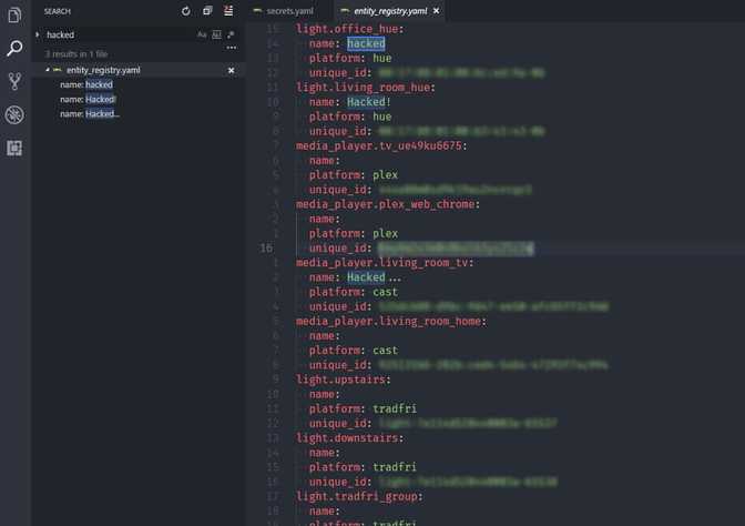 Mitigating and investigating a hacked smart home
