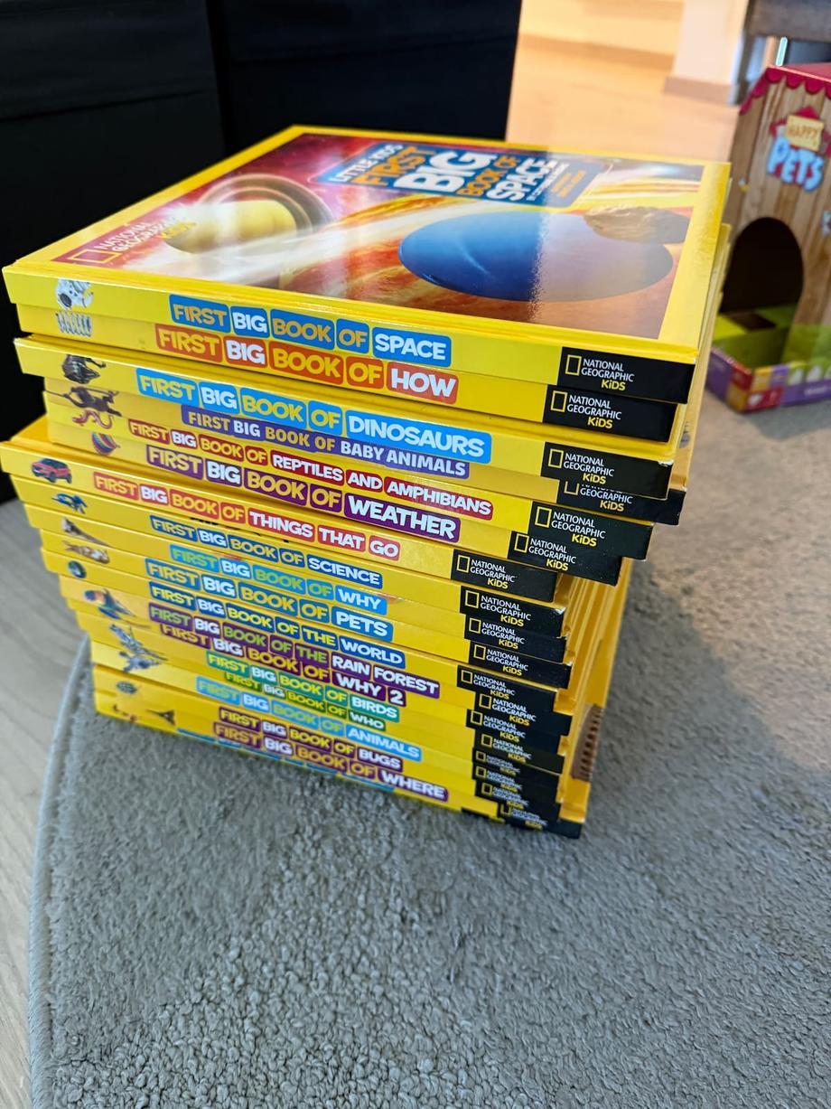 All of Anton's National Geographic encyclopedias 