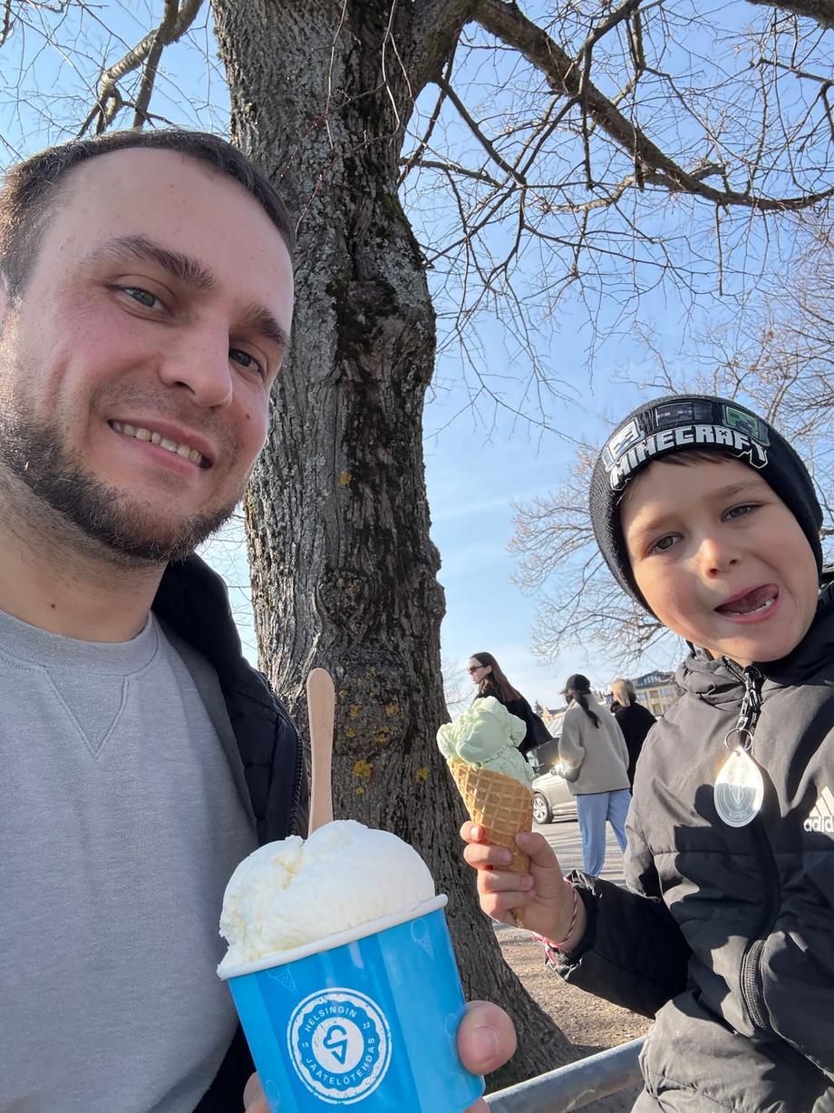 First harbor ice cream of the season already in March!!