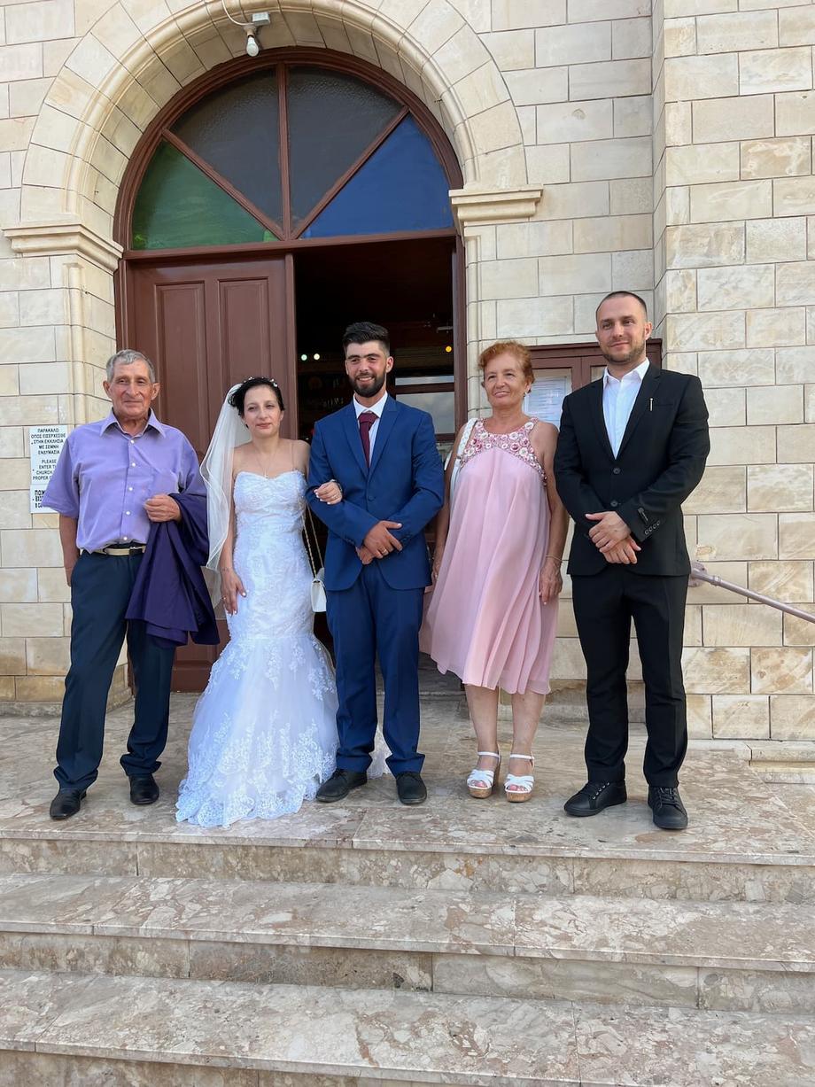 Georgi, Valya, mom and dad at Valya's wedding 2