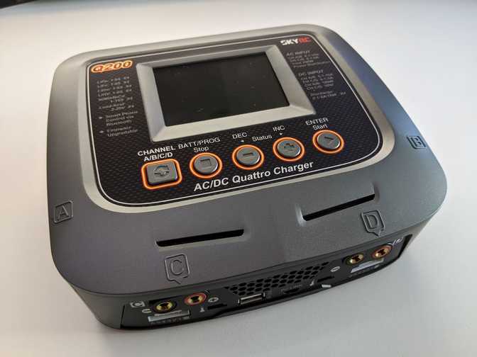 SkyRC Q200 - One of the best drone lipo battery chargers