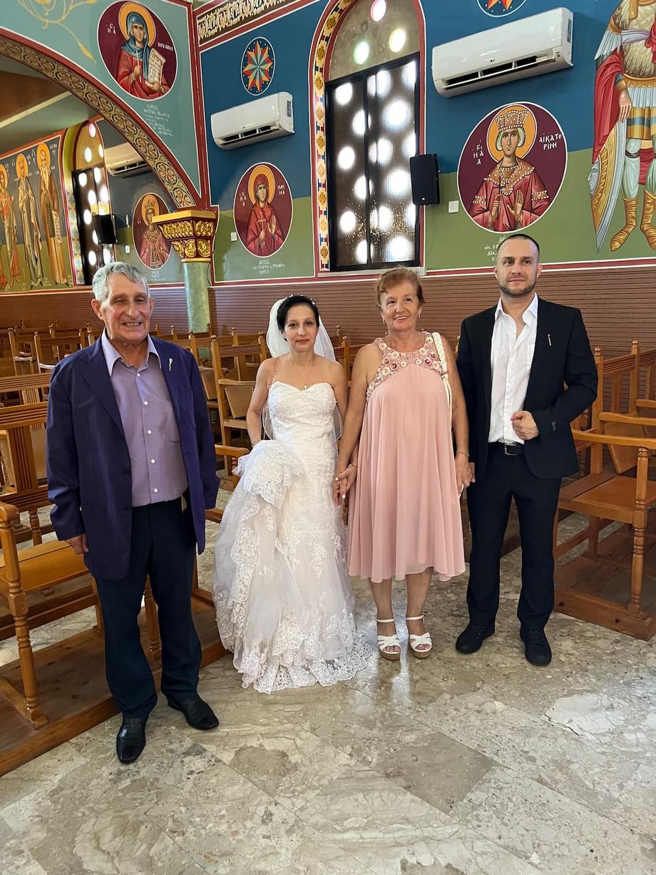 Georgi, Valya, mom and dad at Valya's wedding 1