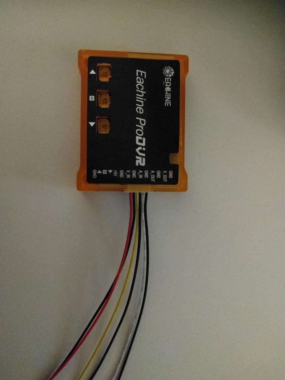 Eachine ProDVR with cable plugged in
