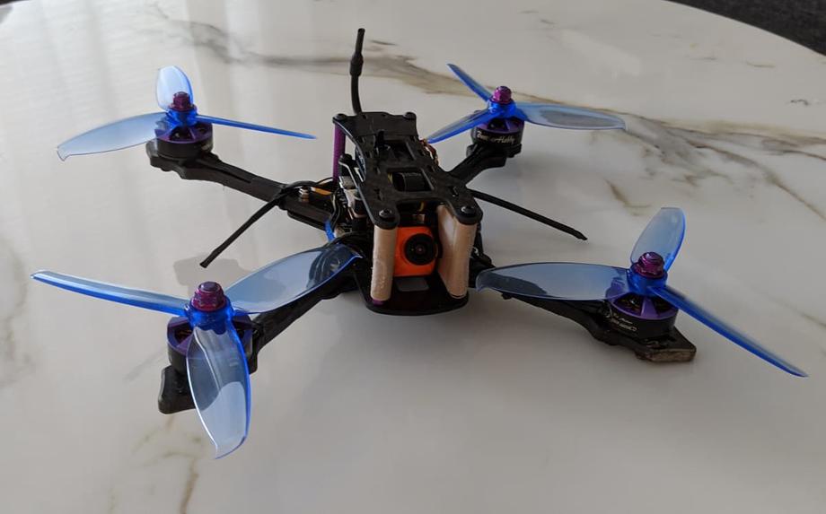 custom quad build, upgraded a year later