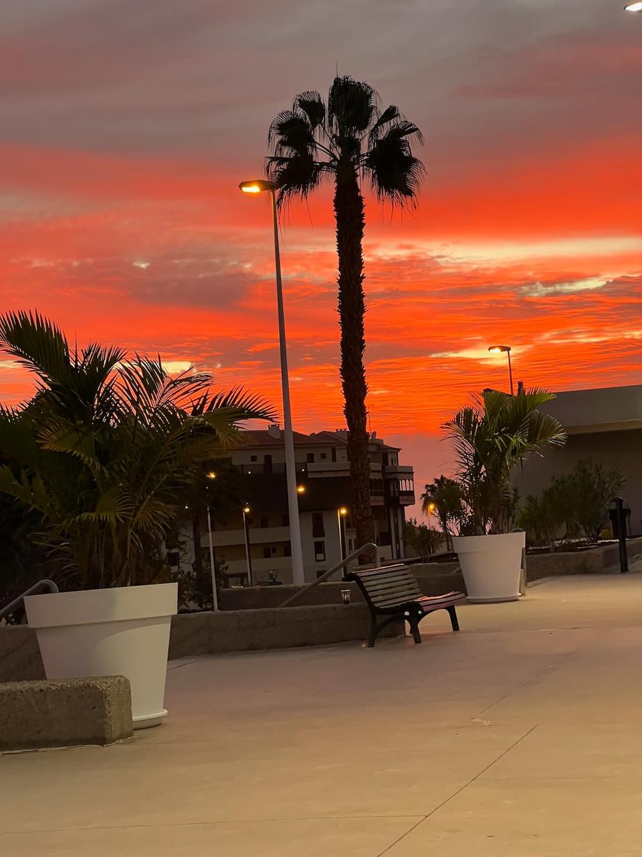 Beautiful Tenerife sunset