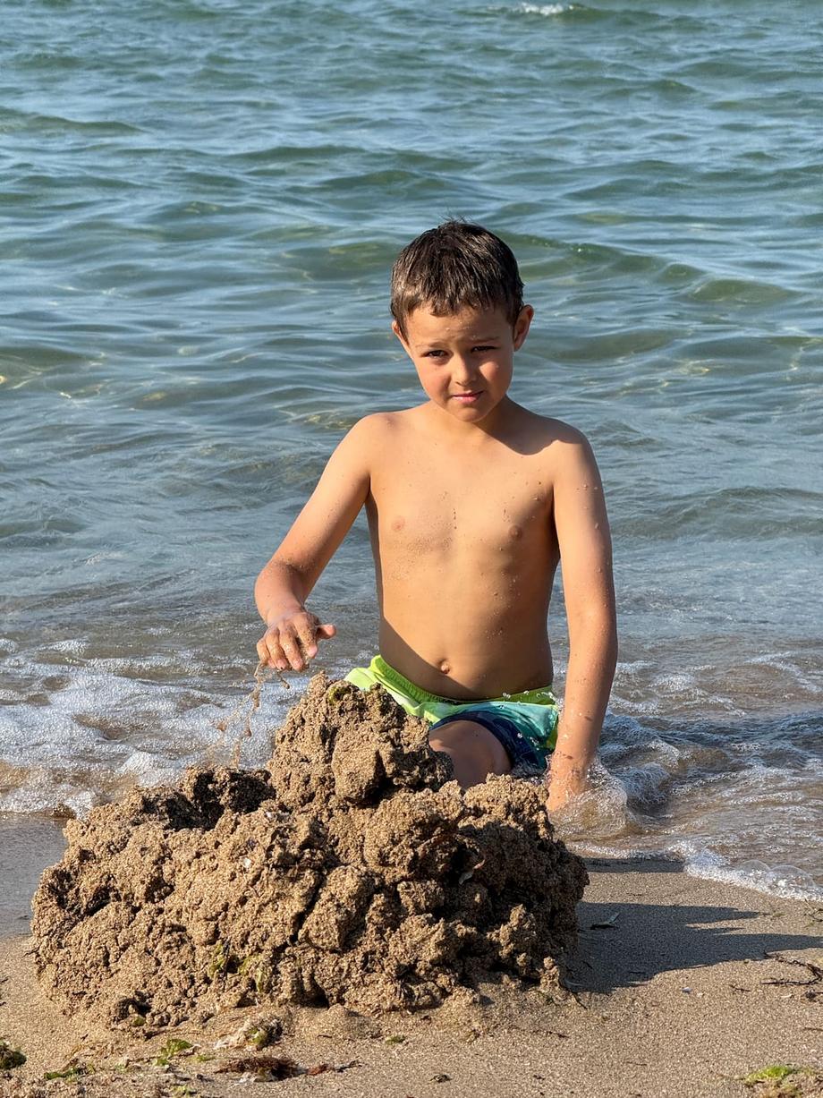 Building sand castles