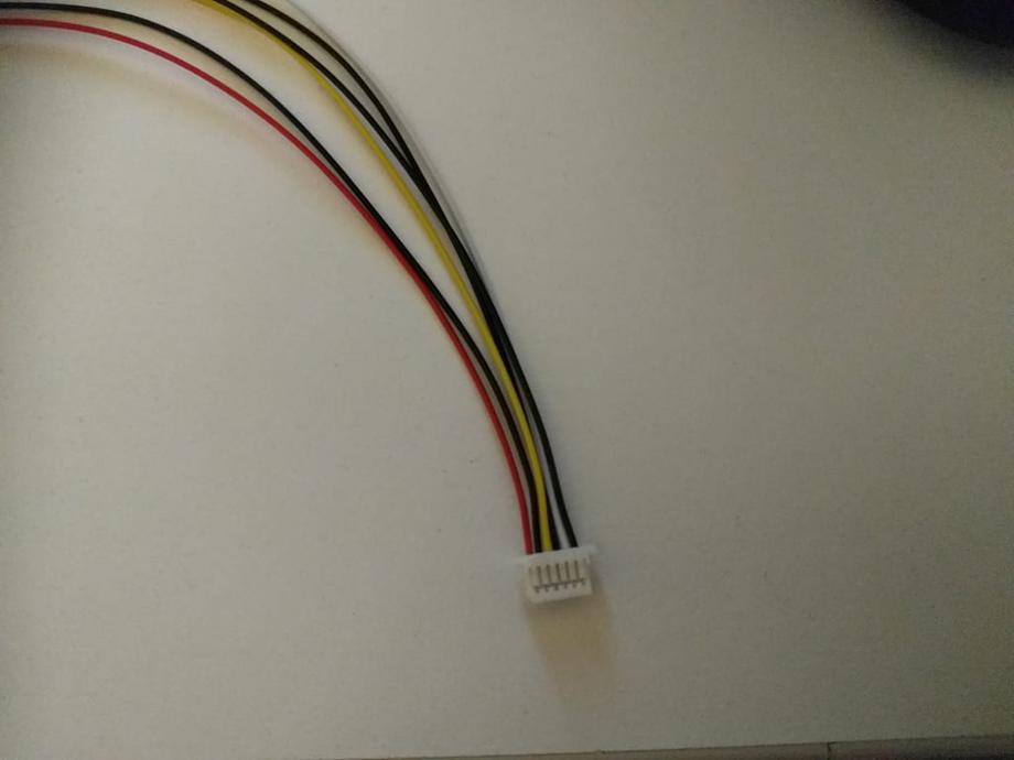 DVR cable with 6 wires