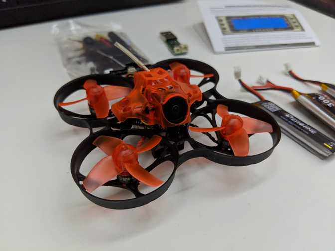 How to set up Eachine Trashcan micro drone