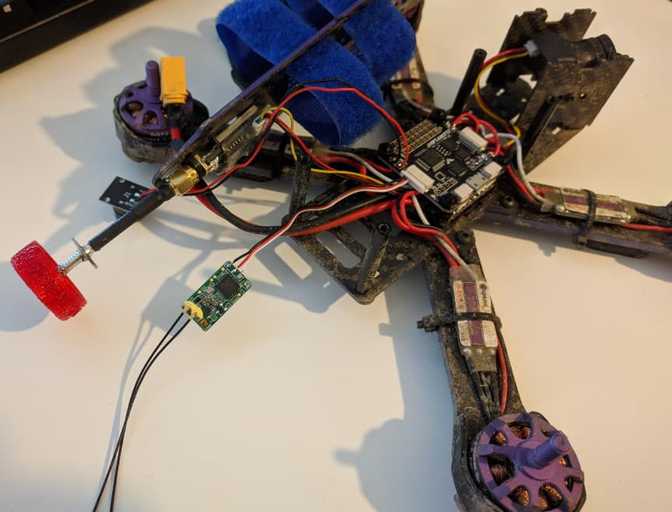 How to add Frsky XM+ receiver to the Eachine Wizard x220