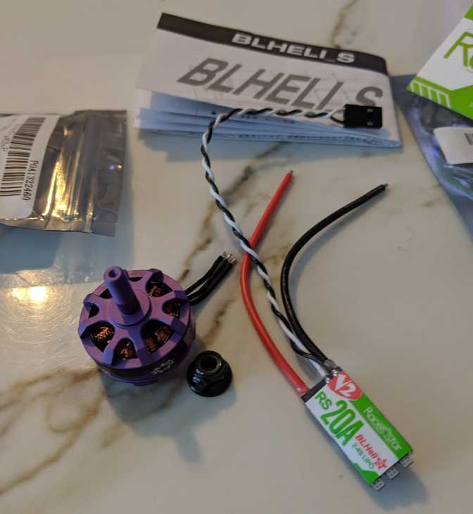 How to replace an ESC or a motor on the Wizard x220