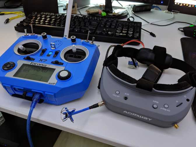 Set up an FPV drone simulator
