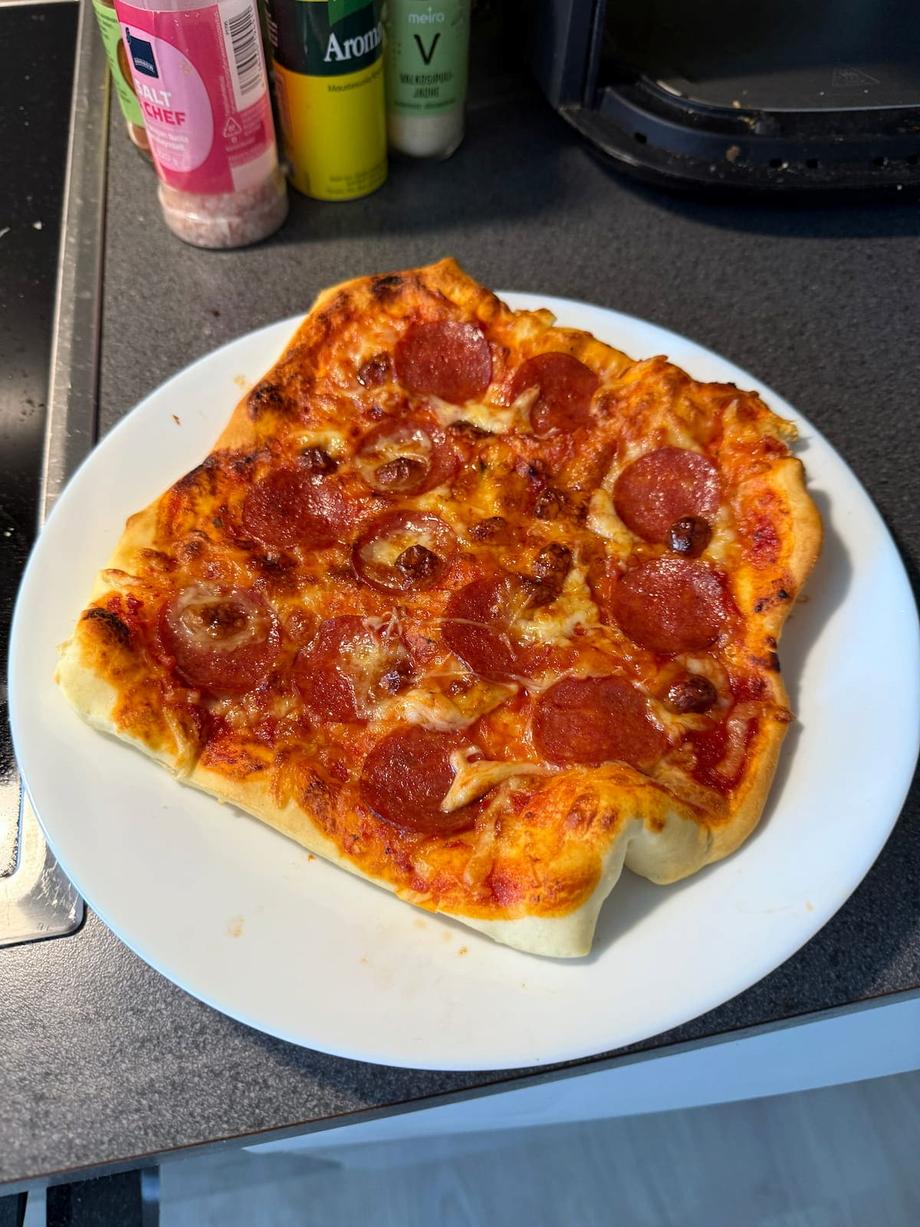 homemade pizza
