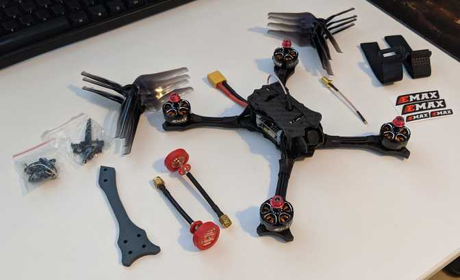 Emax Hawk 5 review, Betaflight and radio setup